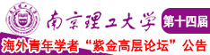 操BBAV南京理工大学第十四届海外青年学者紫金论坛诚邀海内外英才！